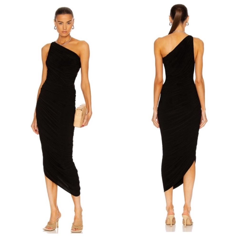 MORMA KAMALI Diana Gown in Black Dress Size XS